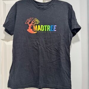 MadTree Brewing Company Rainbow Logo Bella + Canvas Tee Size M
